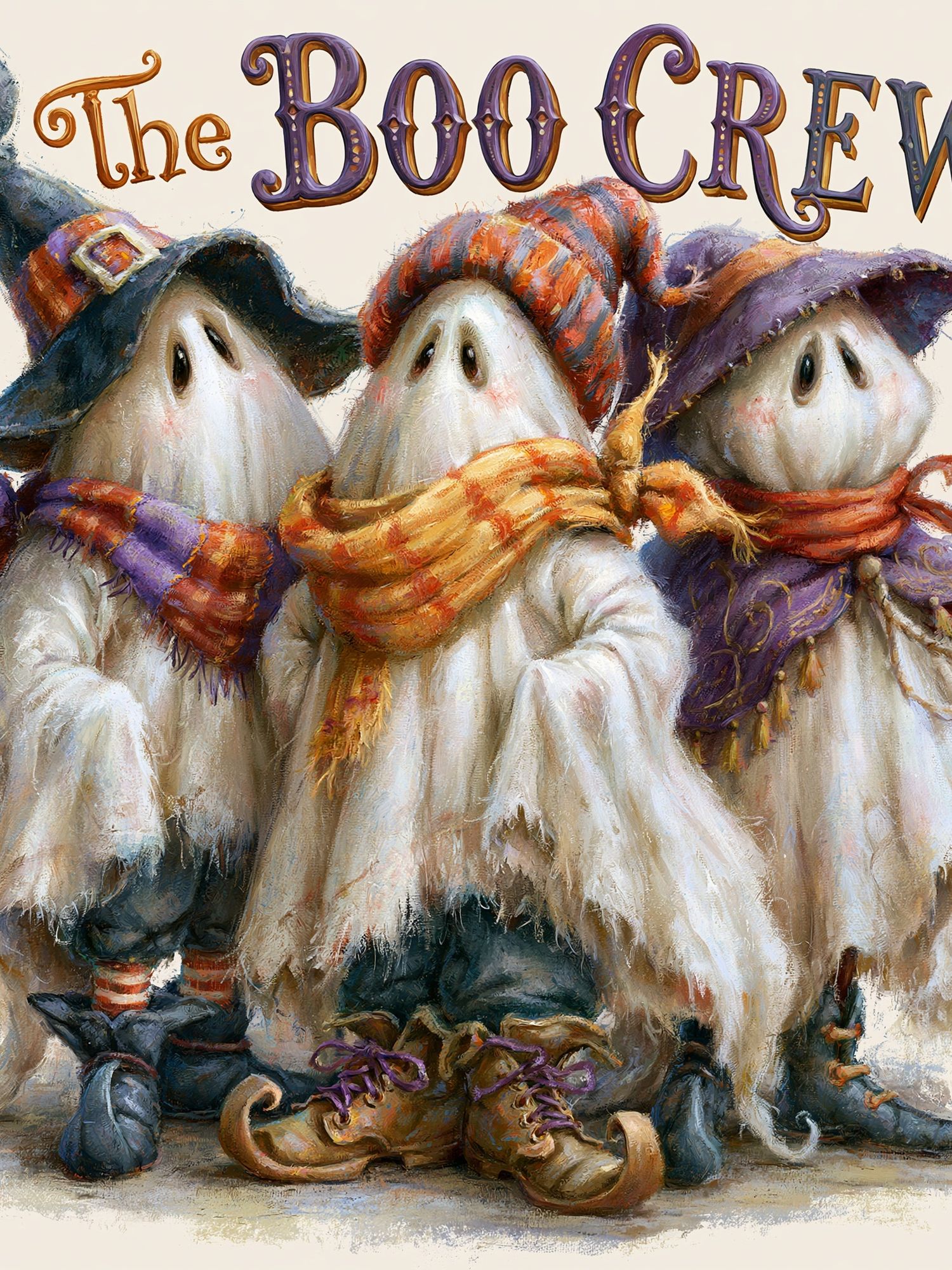 The Boo Crew Halloween Poster. poster detail