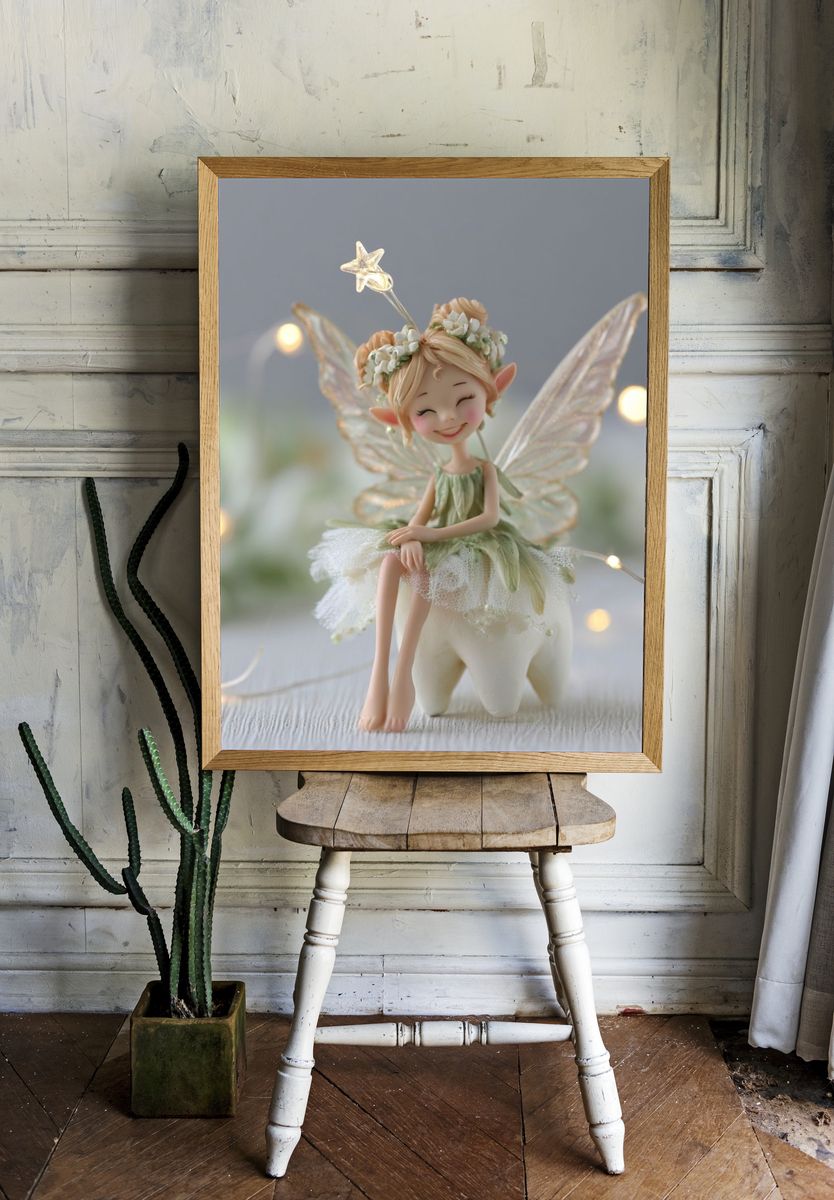 Little Prince Surreal Illustration Poster. — room view 1