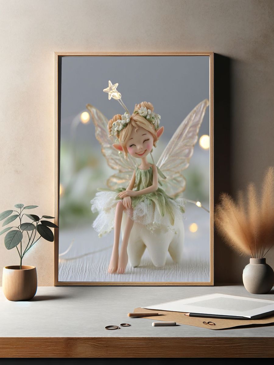 Little Prince Surreal Illustration Poster. — room view 2