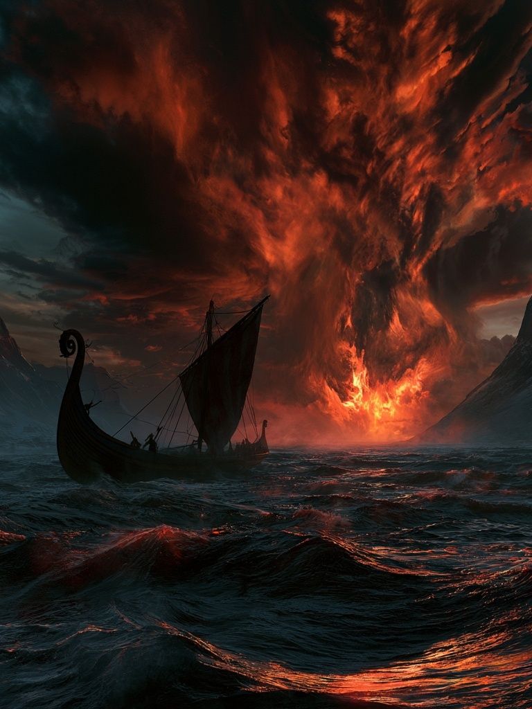 Psychedelic Bearded Portrait Poster. poster — illustration art
