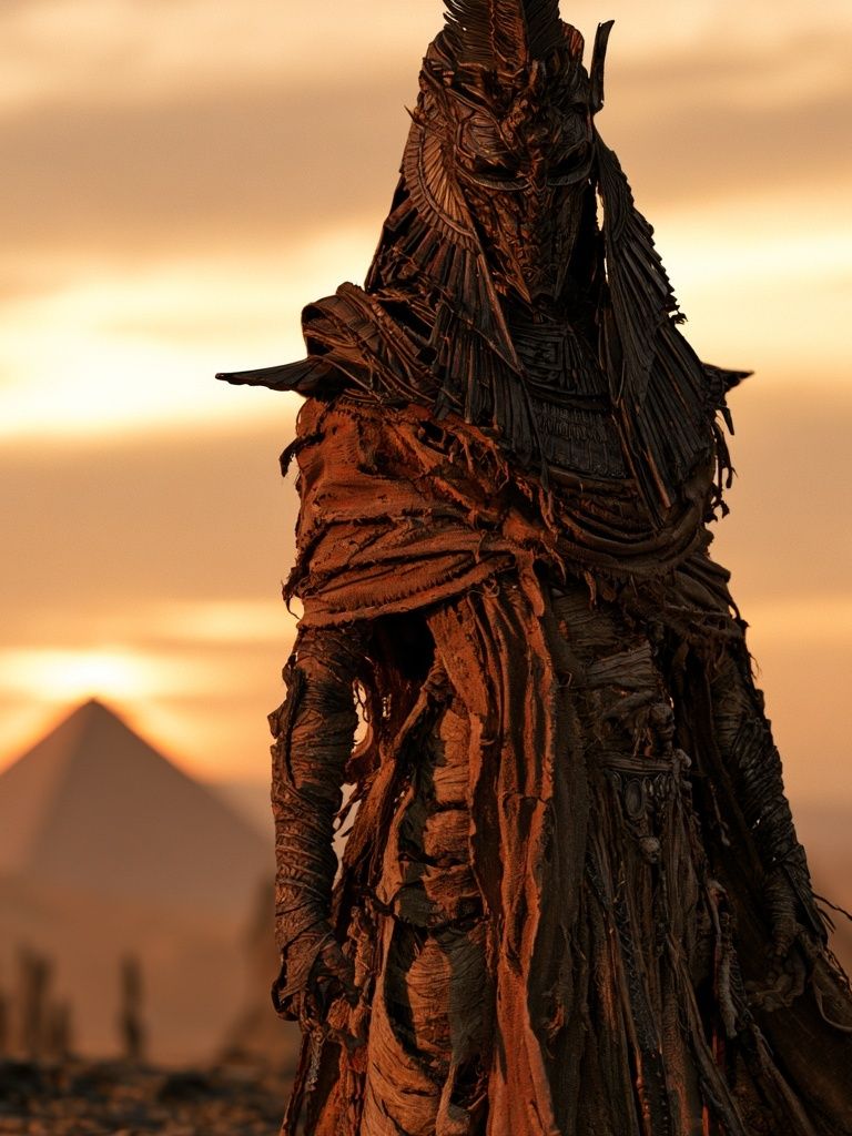 Desert Guardian Fantasy Print. poster detail