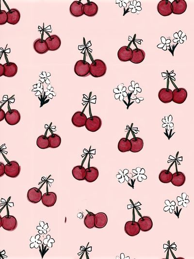 Cherry Blossom Pattern Poster. poster