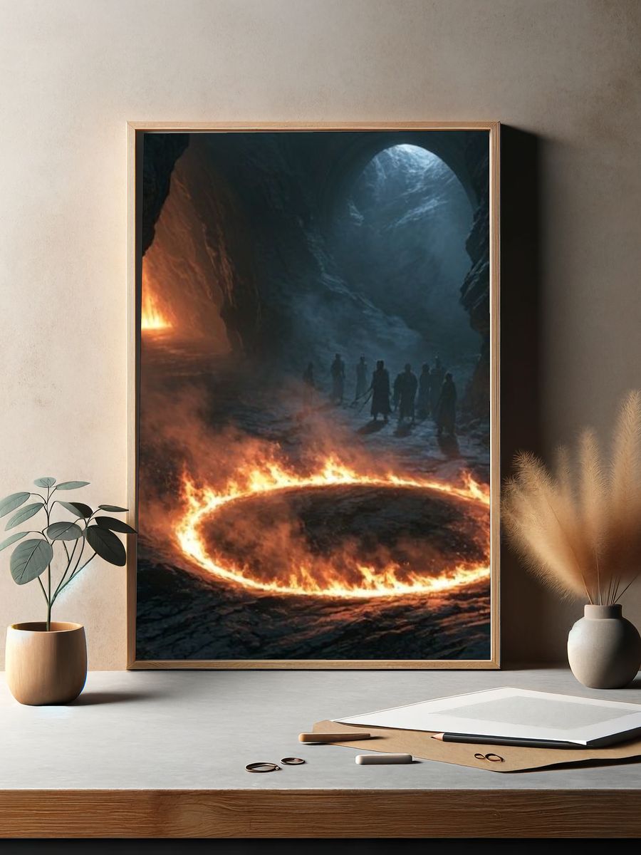 Mystic Cave Ritual Poster. — room view 2
