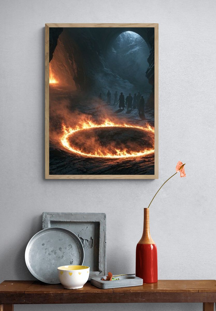 Mystic Cave Ritual Poster. — room view 3