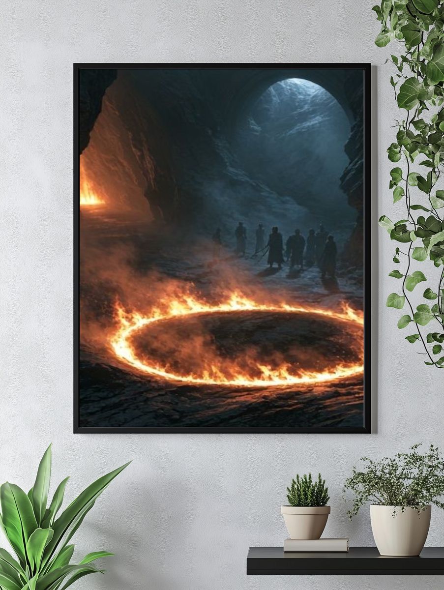 Mystic Cave Ritual Poster. — room view 4