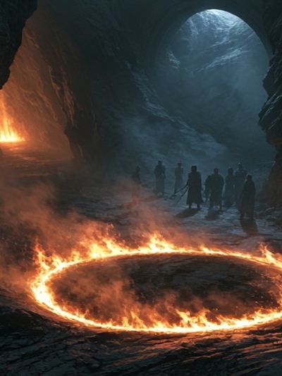 Mystic Cave Ritual Poster. poster