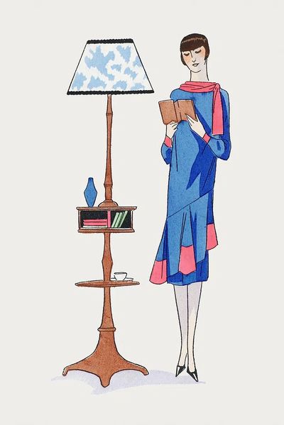 Afternoon dress topped pink crepe.