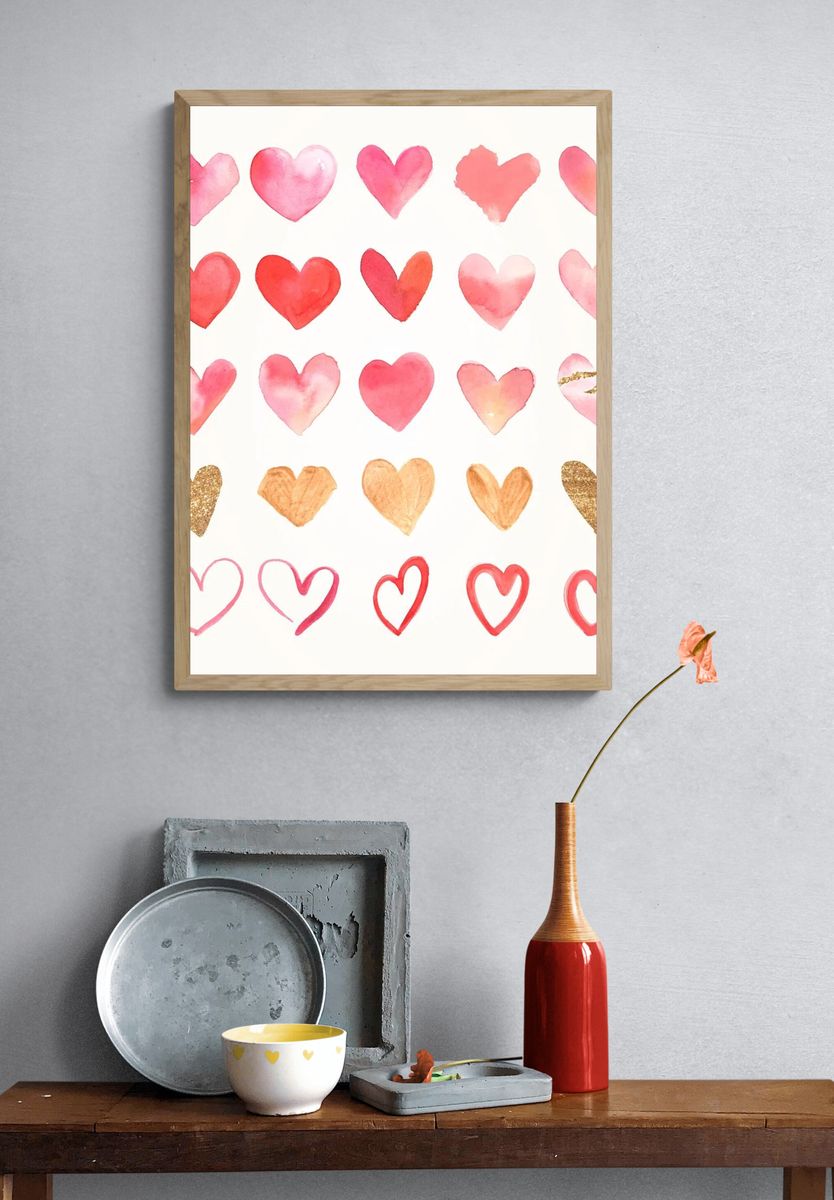 Halloween Moonlit Dinner Illustration Poster. — room view 3