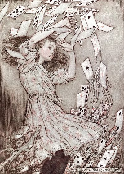 Alice's adventures Wonderland (1907) print. poster print
