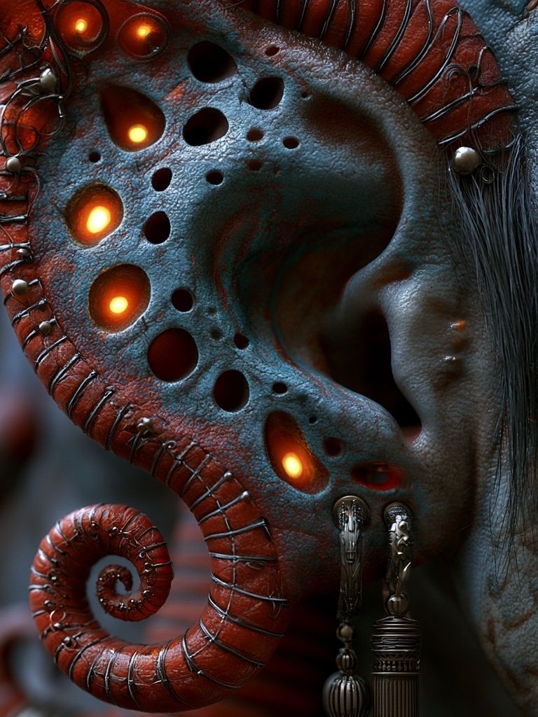 Biomechanical Surrealism Poster. poster detail