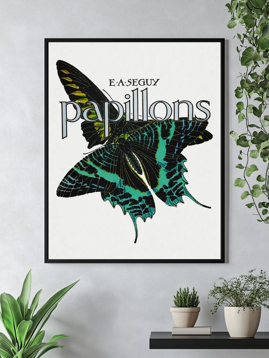 E.A. Séguy 's Papillons (1925). — room view 4