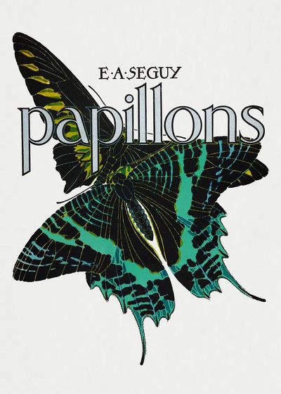 E.A. Séguy 's Papillons (1925). poster