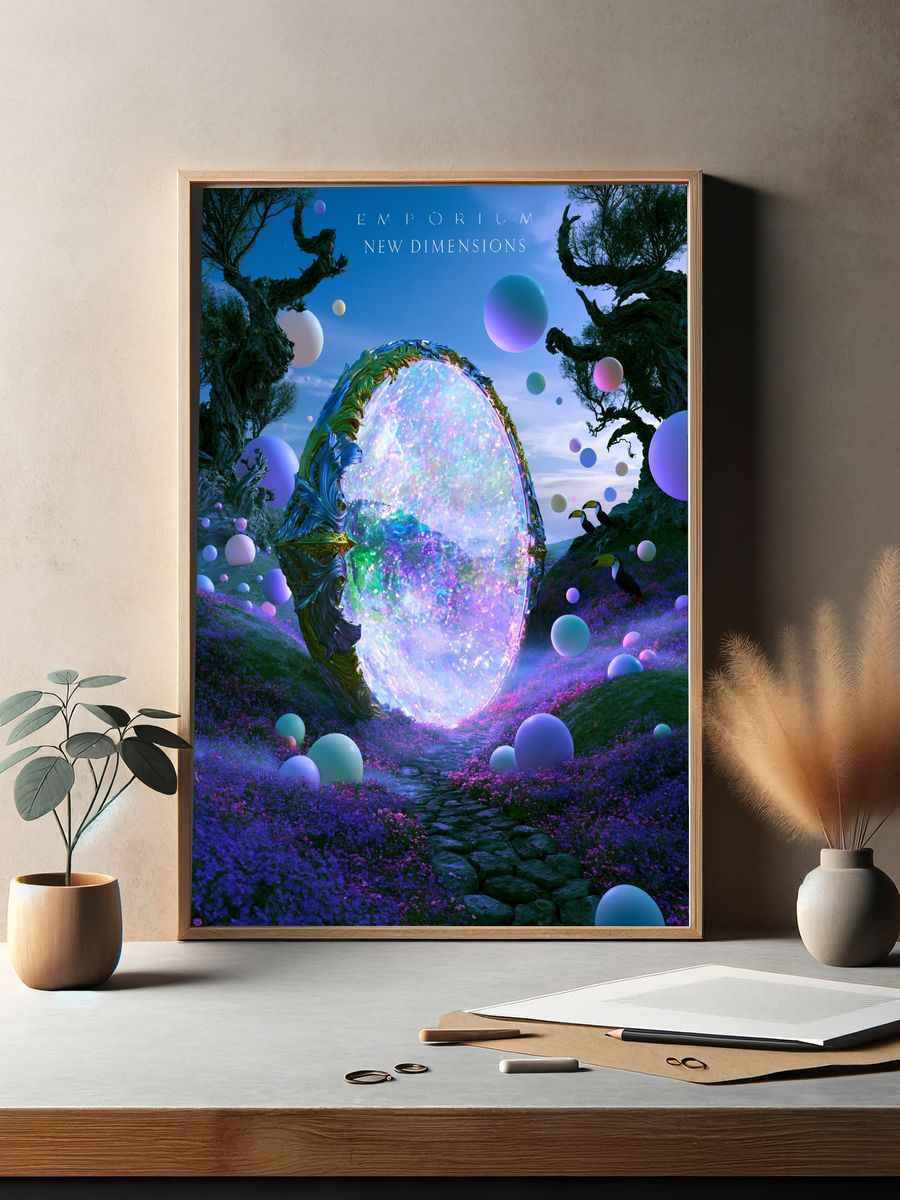 Emporium New Dimensions Fantasy Poster. — room view 2
