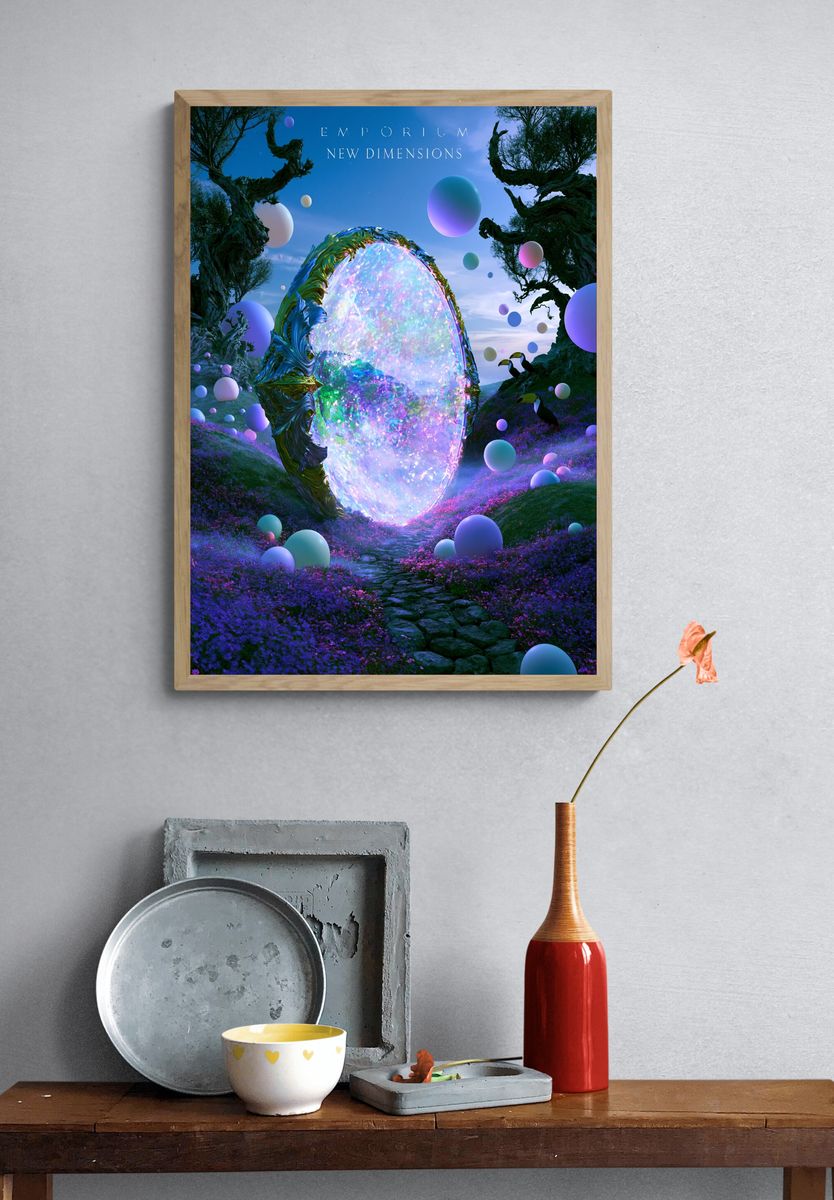Emporium New Dimensions Fantasy Poster. — room view 3