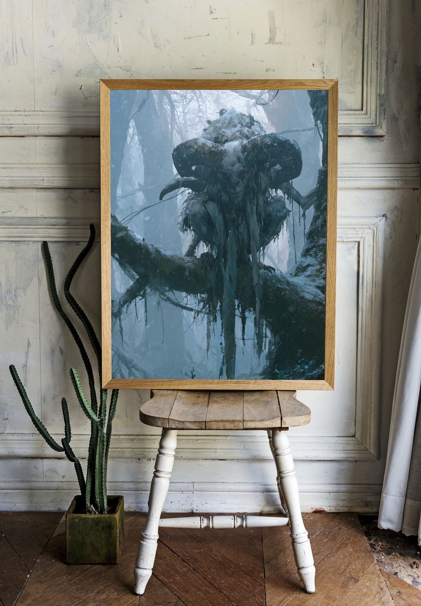 Frozen Forest Ent Poster. room preview