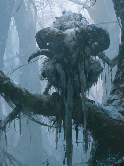 Frozen Forest Ent Poster. poster