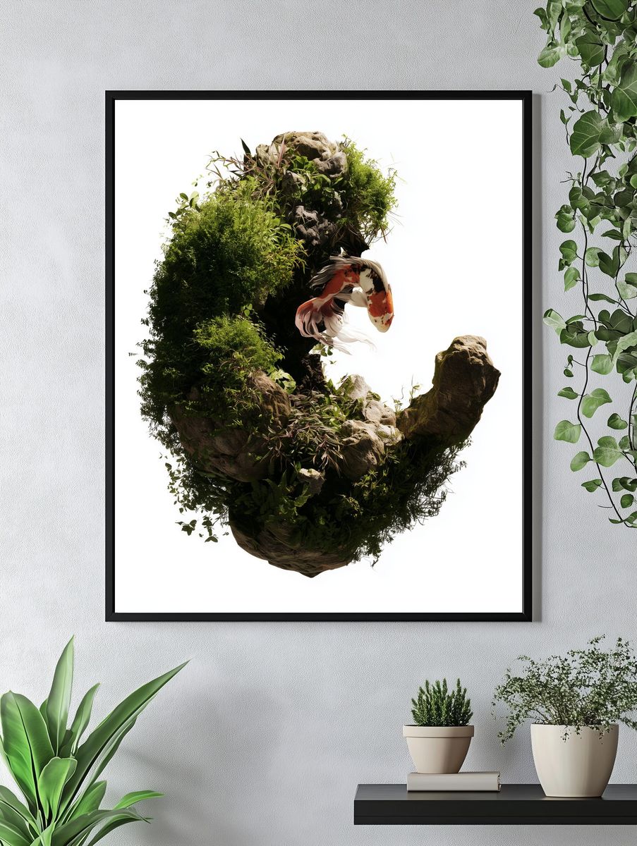 Celestial Fairy Tea Party Print. — room view 4