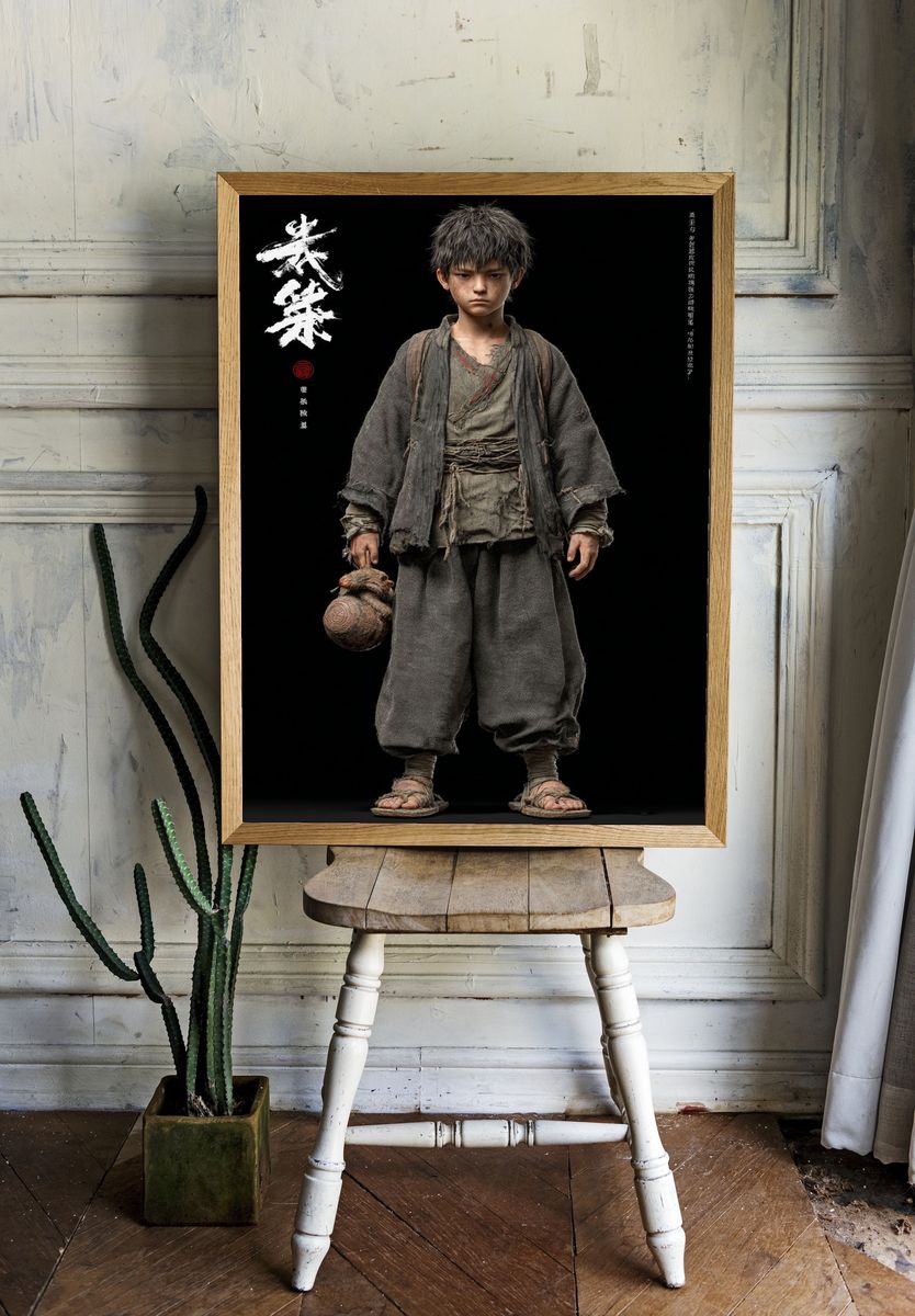 Wandering Boy Character Poster. — room view 1
