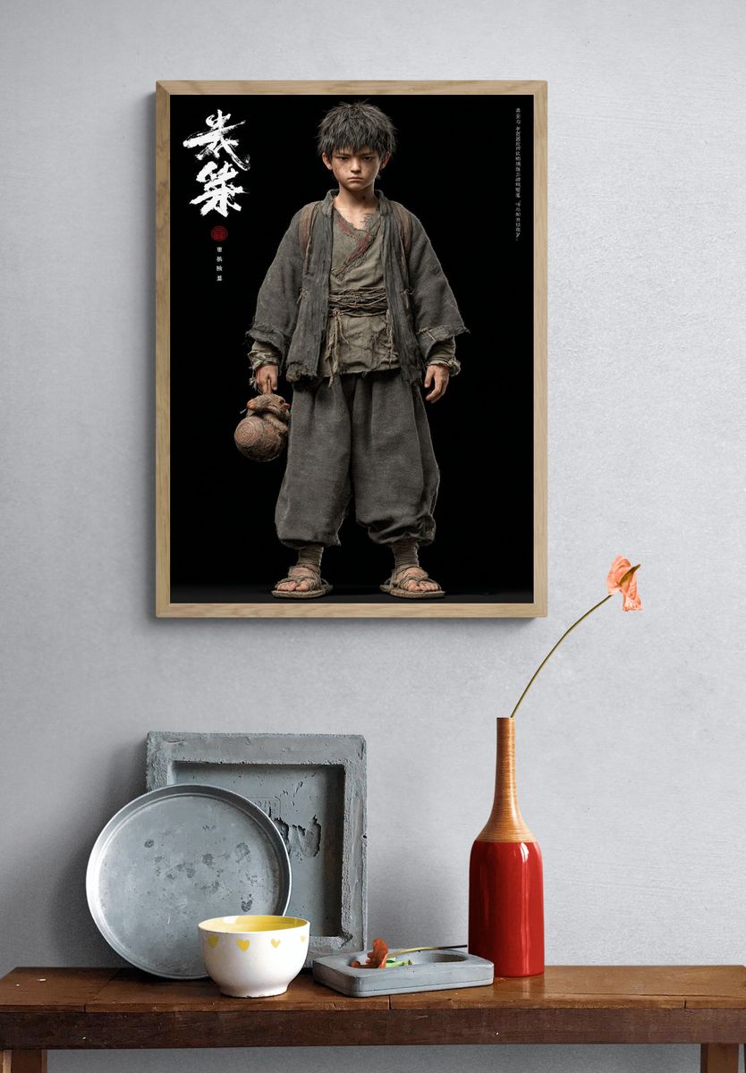 Wandering Boy Character Poster. — room view 3