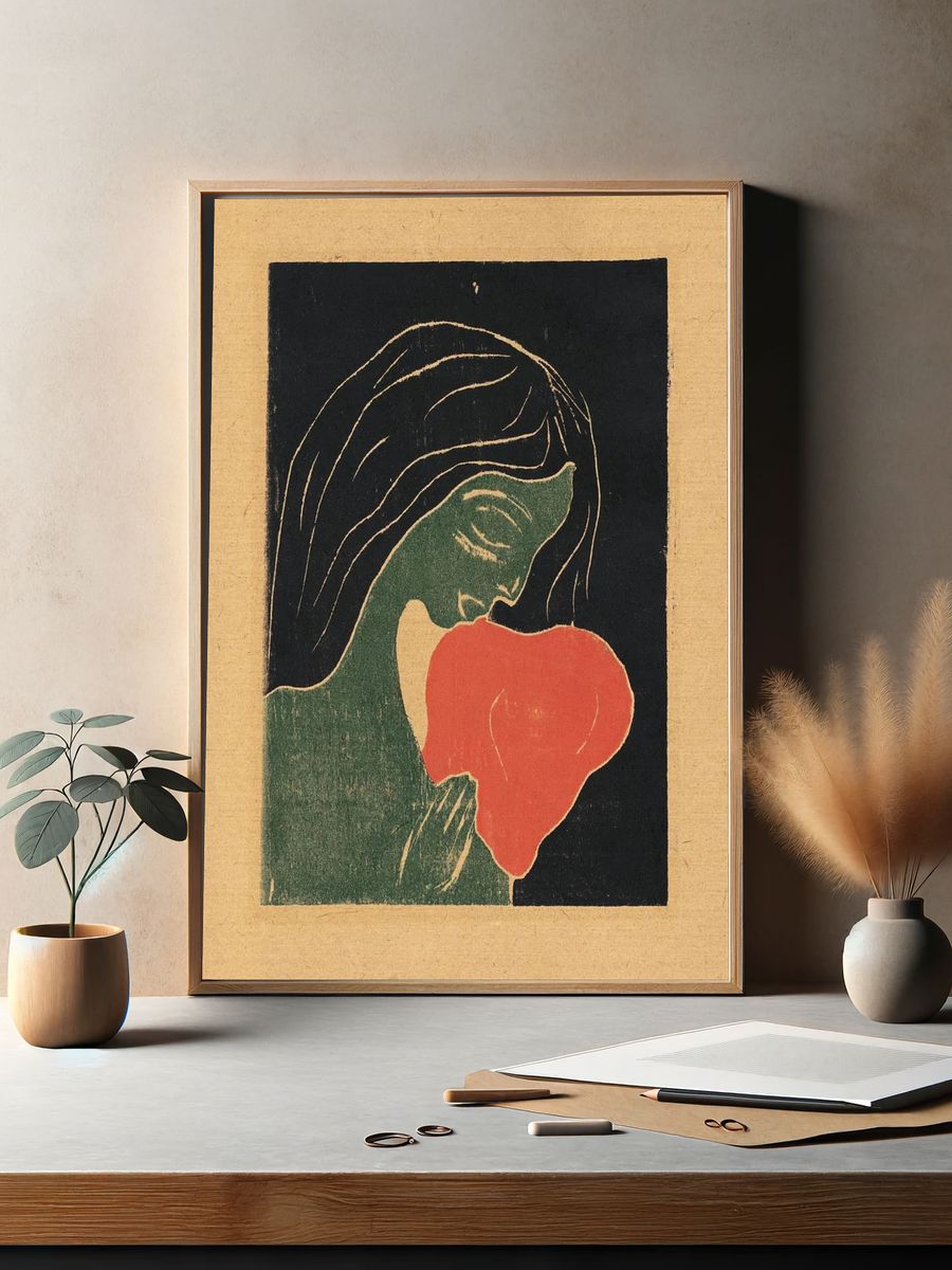 Edvard Munch's Heart (1898–1899) famous. — room view 2
