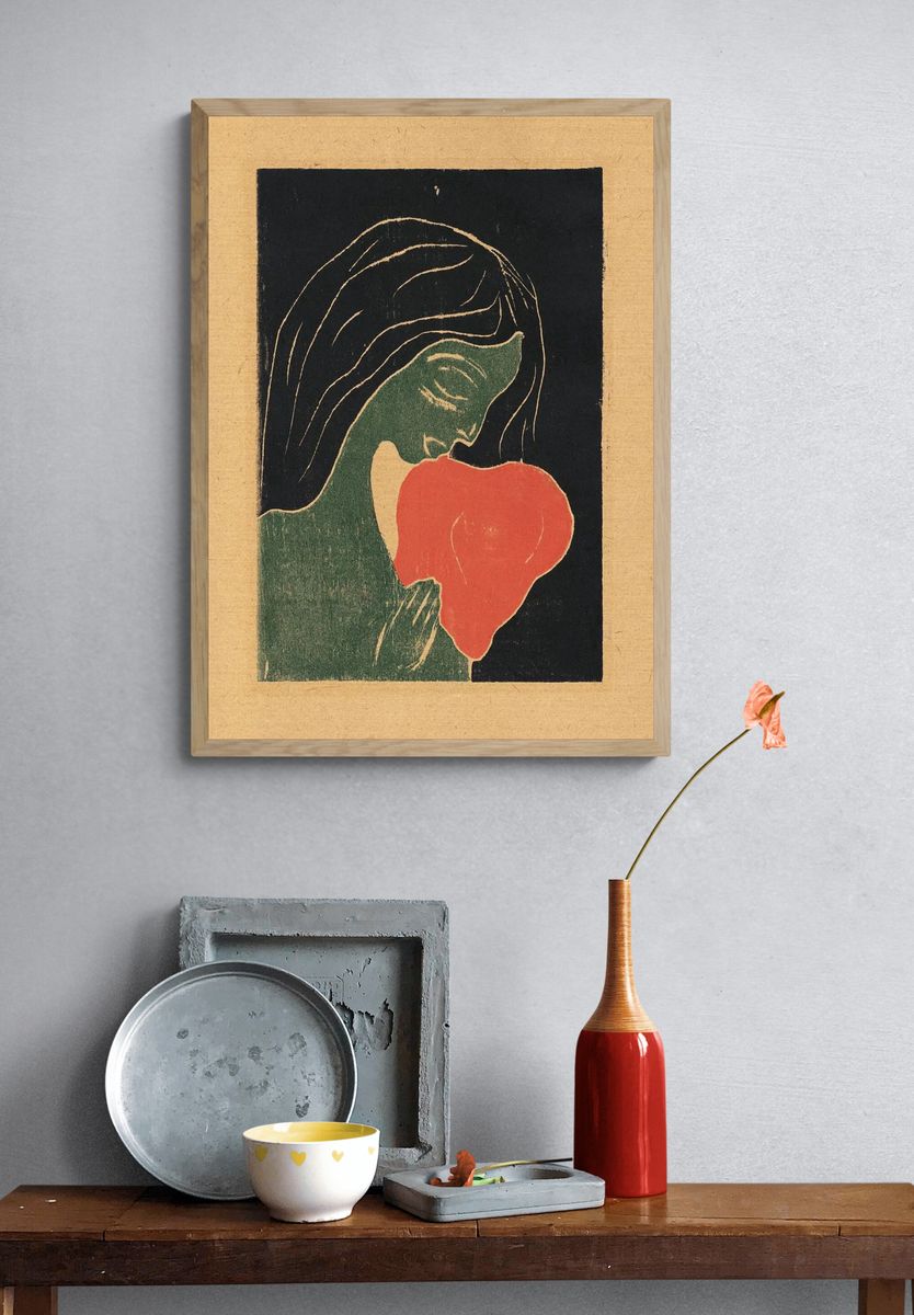 Edvard Munch's Heart (1898–1899) famous. — room view 3