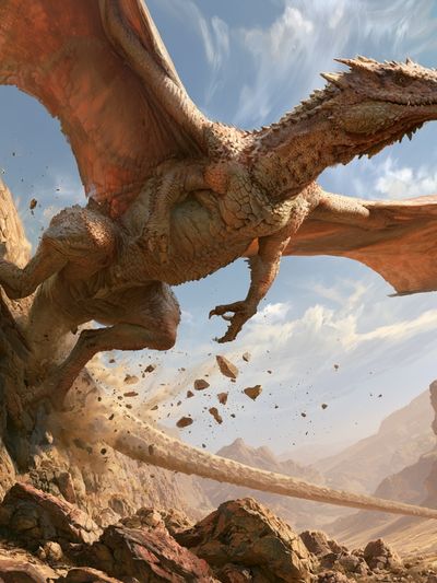 Dragon Canyon Flight Poster.