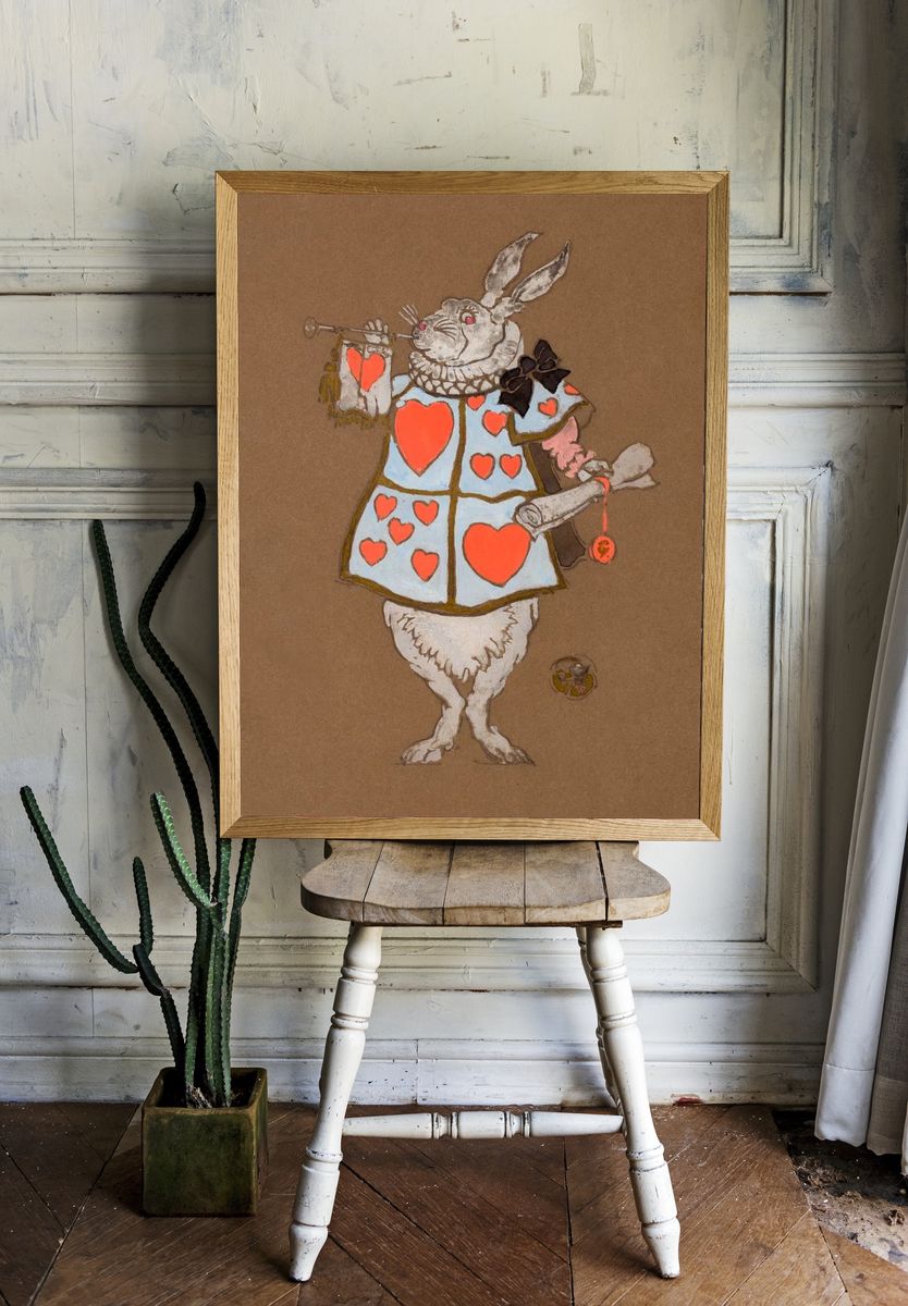 White Rabbit Herald's Costume Design. — room view 1