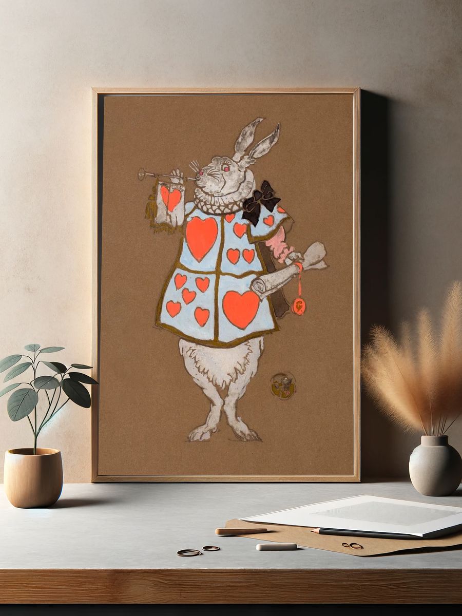 White Rabbit Herald's Costume Design. — room view 2