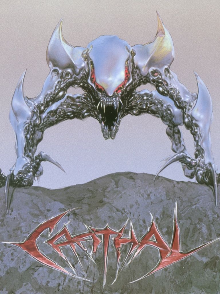 Crystall Demonic Creature Poster. poster — illustration art