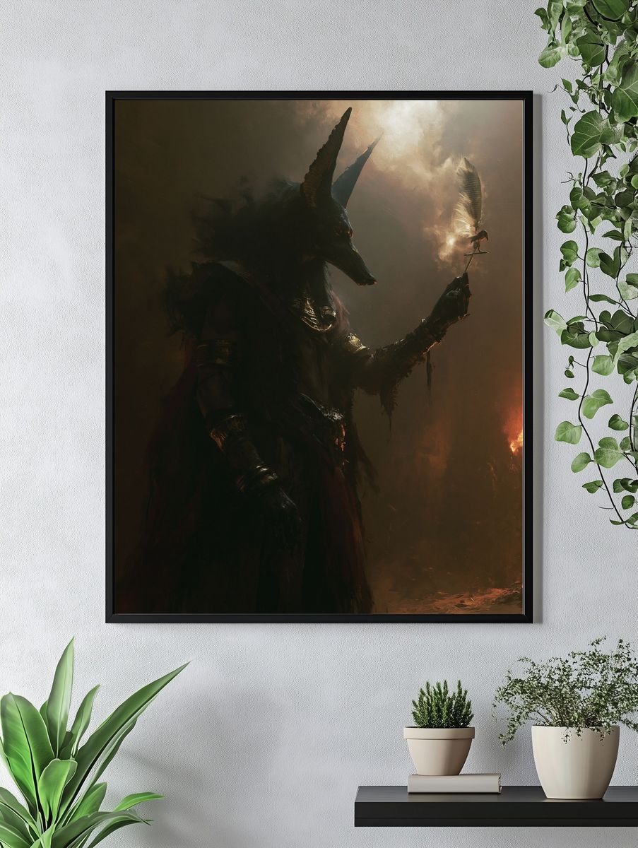Anubis Shadow Ritual Poster. — room view 4