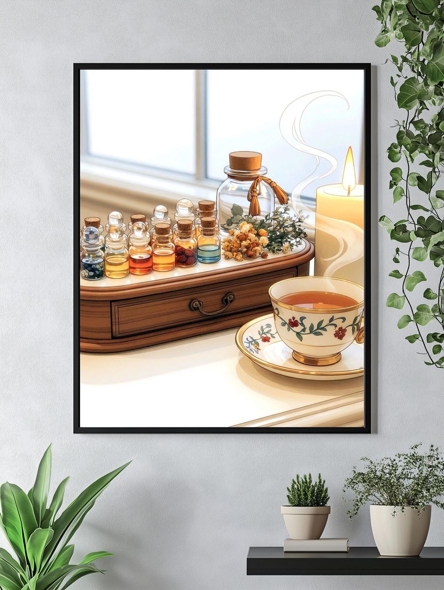 What Yule! Cartoon Print. — room view 4