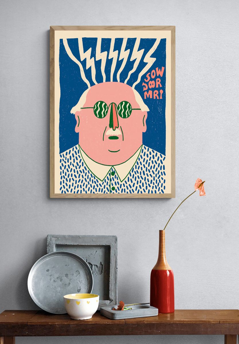 Sow Your Mr. Poster. — room view 3