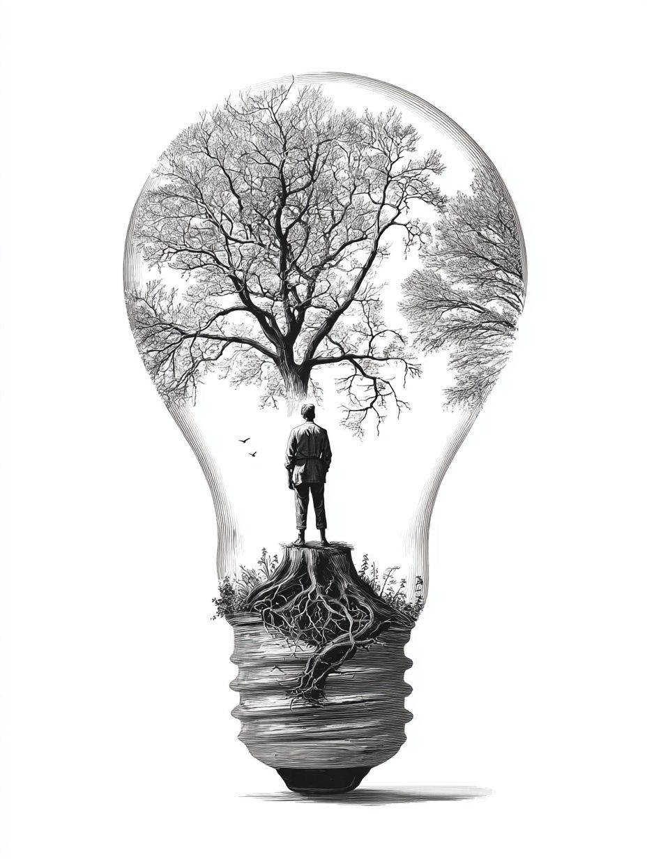 Tree of Life — Illustration Print. poster detail