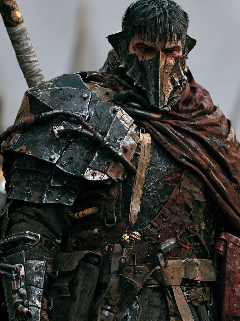 Armored Warrior Fantasy Poster. poster detail