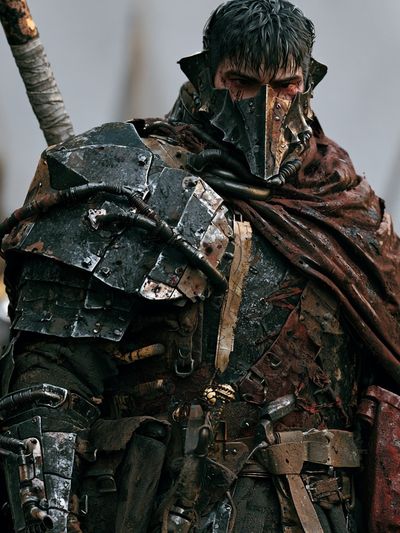 Armored Warrior Fantasy Poster. poster
