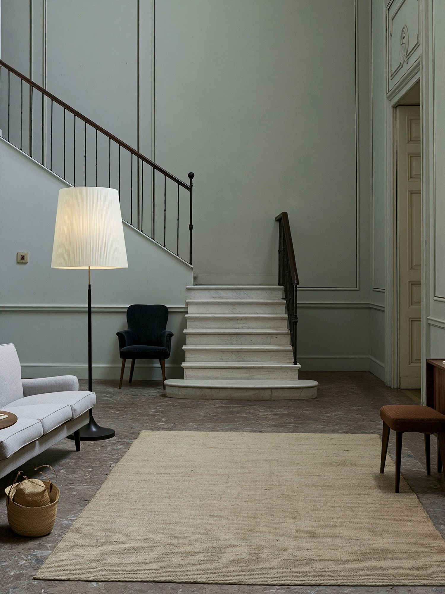 Elegant Staircase Interior Photography Poster. poster — photography art