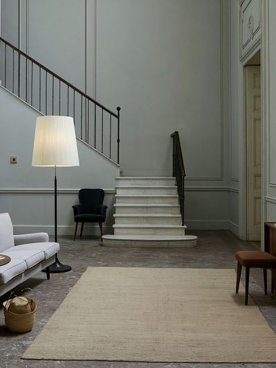Elegant Staircase Interior Photography Poster.