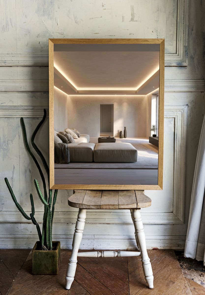 Minimalist Luxury Living Room Print. — room view 1