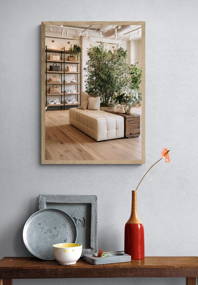 Boutique Interior Photography Poster. — room view 3