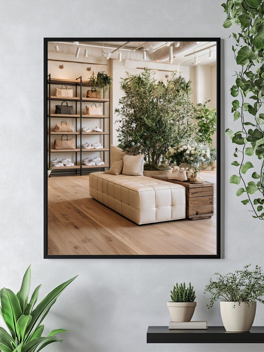 Boutique Interior Photography Poster. — room view 4