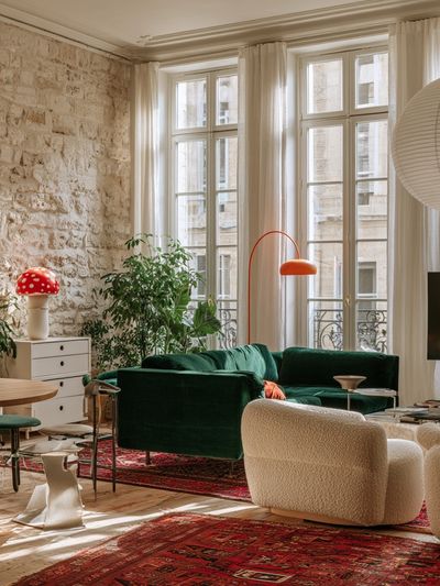 Parisian Loft Interior Photography Poster.
