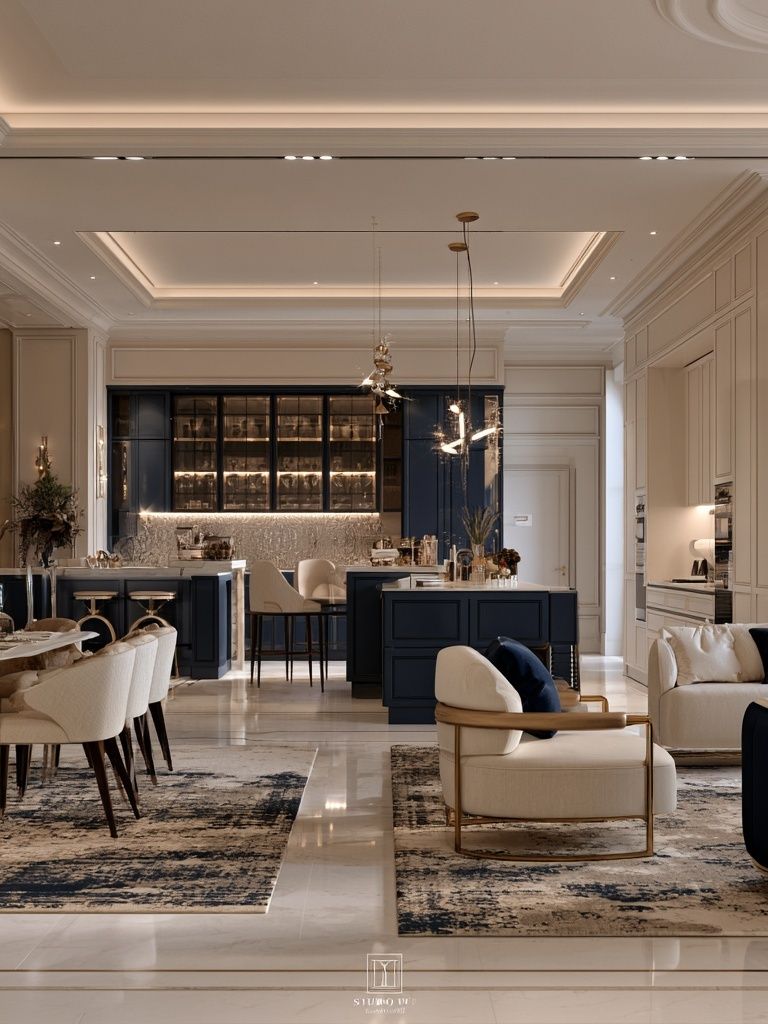 Luxury Modern Interior Photography Poster. poster detail