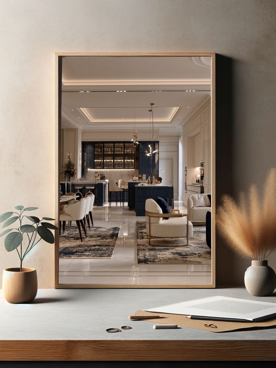 Luxury Modern Interior Photography Poster. — room view 2
