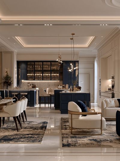 Luxury Modern Interior Photography Poster.