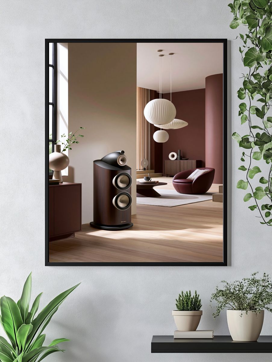 Modern Luxury Interior Photography Poster. — room view 4