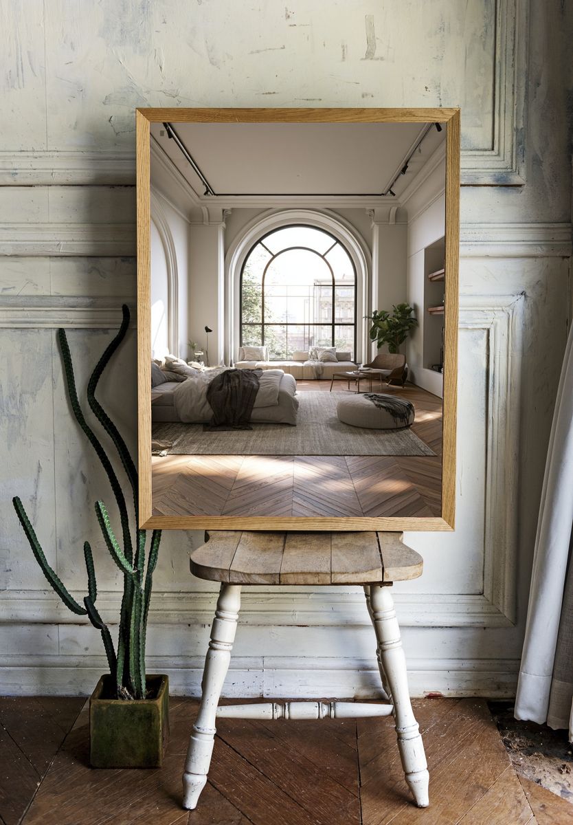 Elegant Arched Interior Photography Poster. — room view 1