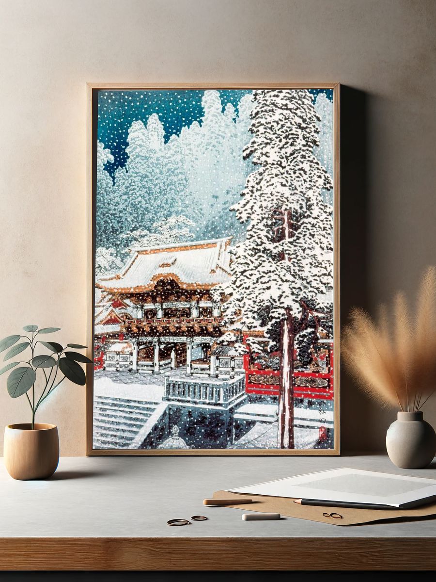 Yōmei Gate Nikkō (ca.1929–1932) print. — room view 2