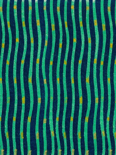 Vintage woodblock print Japanese textile.