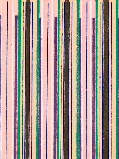 Vintage woodblock print Japanese textile.