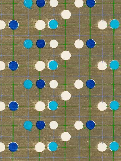 Vintage woodblock print Japanese textile. poster